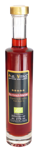 Ave-Vitas Kirsch-Mandel Bio Craft Likör 200 ml